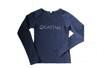 Långärmad träningströja  Skating