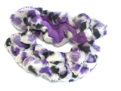 Soft paws - Purple leopard